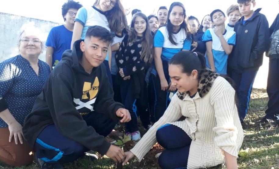 Instituições de Ensino do NRE Guarapuava participam do Programa Paraná Mais Verde