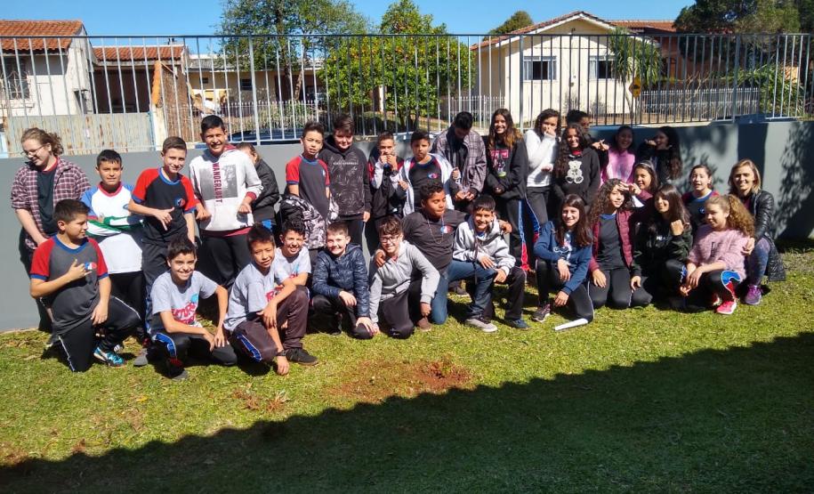 Instituições de Ensino do NRE Guarapuava participam do Programa Paraná Mais Verde