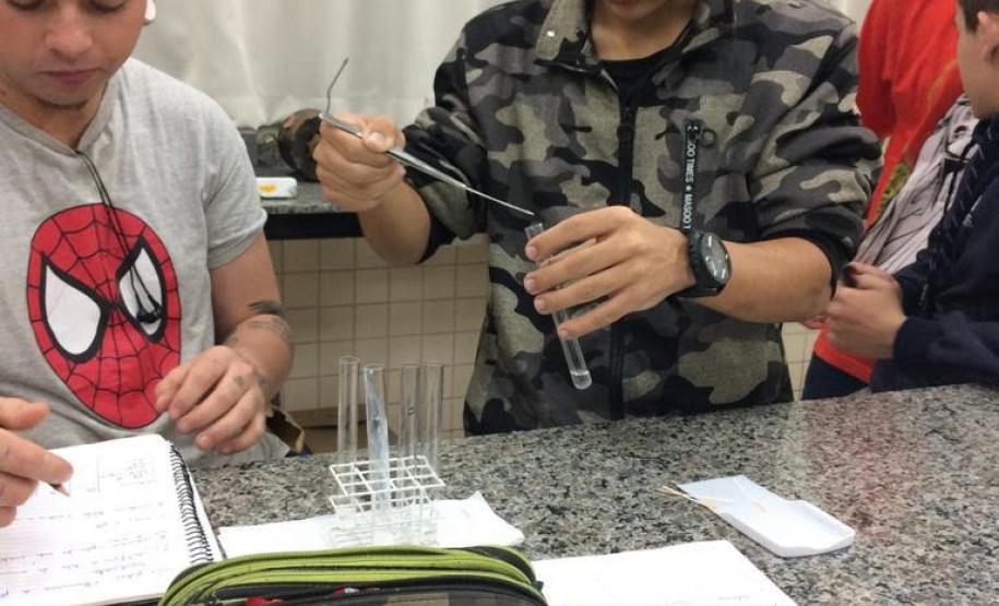 Aulas práticas de Química