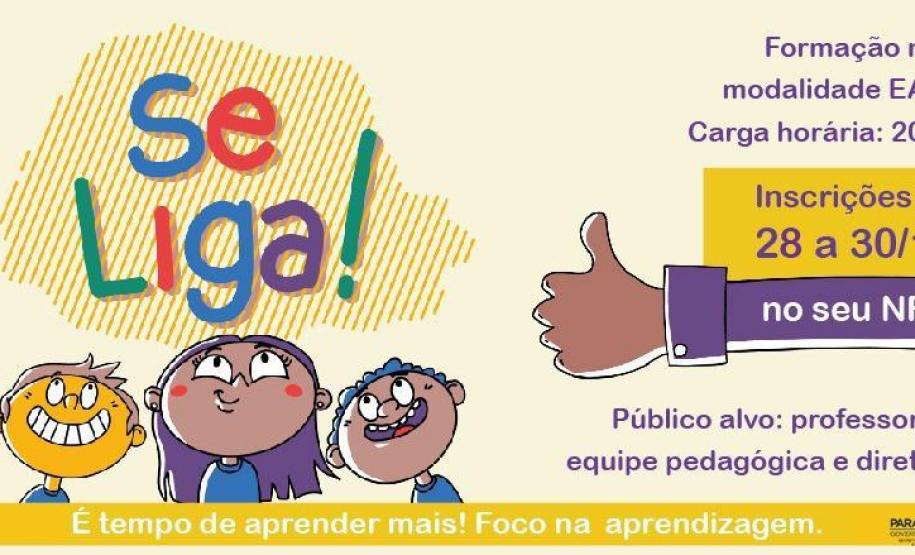 SE LIGA! É TEMPO DE APRENDER MAIS!
