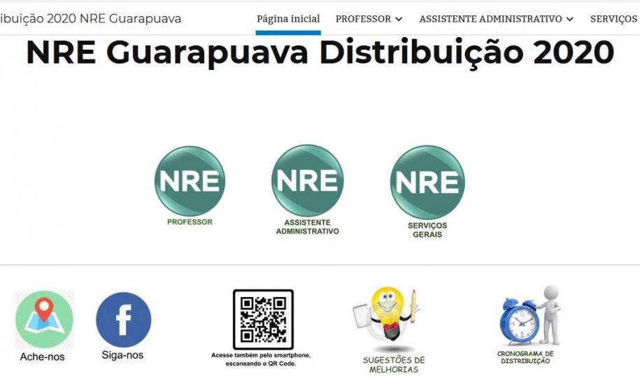 Página criada pelo NRE