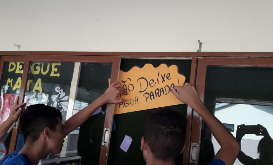 Carneiro Martins em ação no combate à Dengue