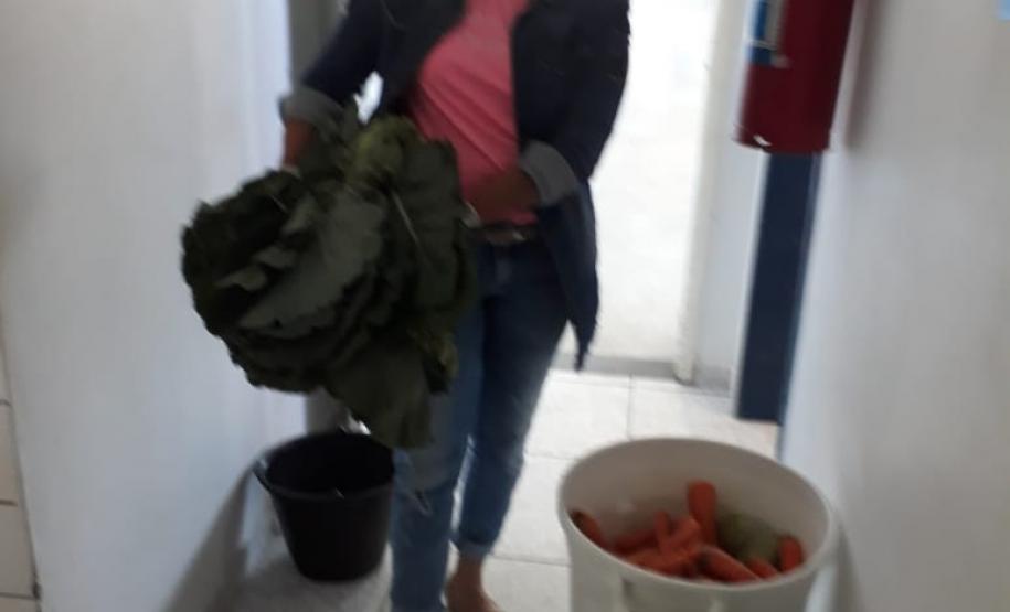 Merenda Escolar será entregue para famílias de alunos.