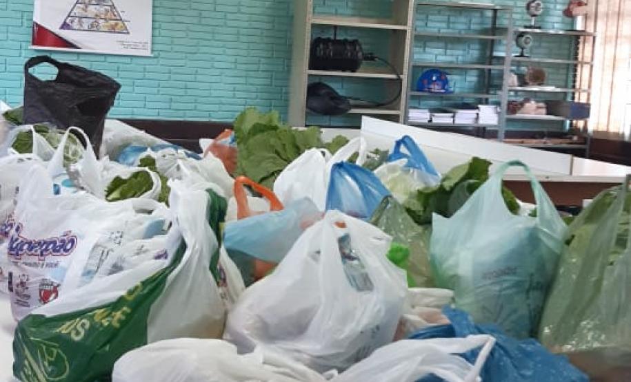 Merenda Escolar será entregue para famílias de alunos.