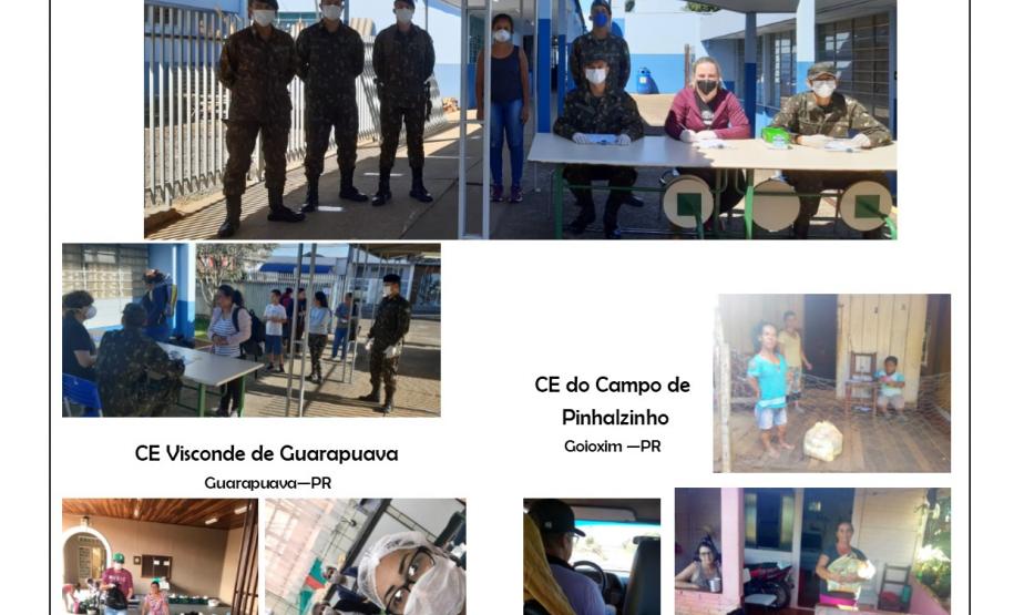 Instituições de Ensino Estaduais distribuem kits de alimentos