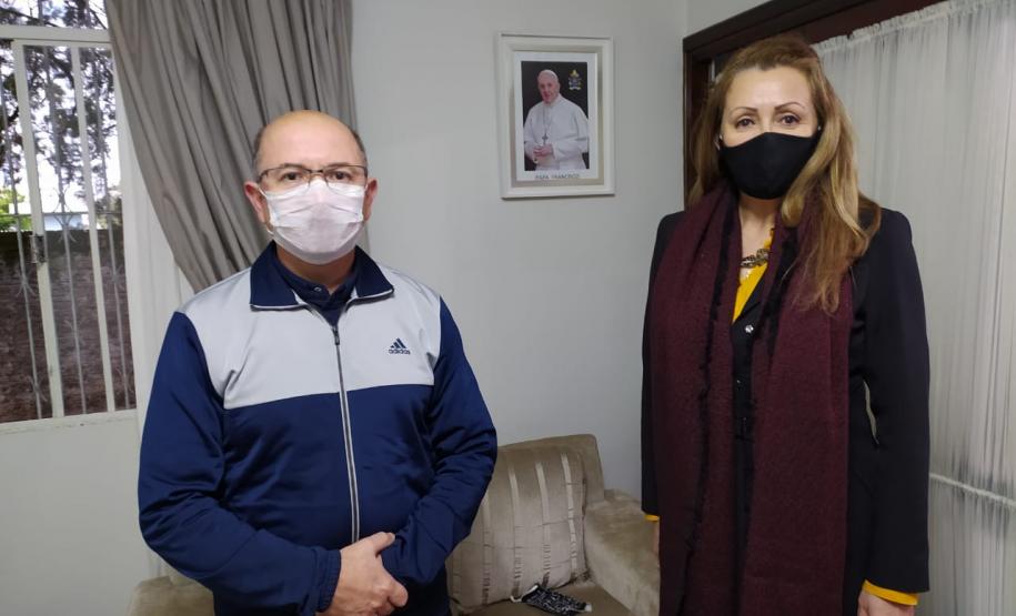 Chefia do NRE Guarapuava e lideranças religiosas se reúnem para alinhamento de um grandioso projeto de comunicação e conscientização