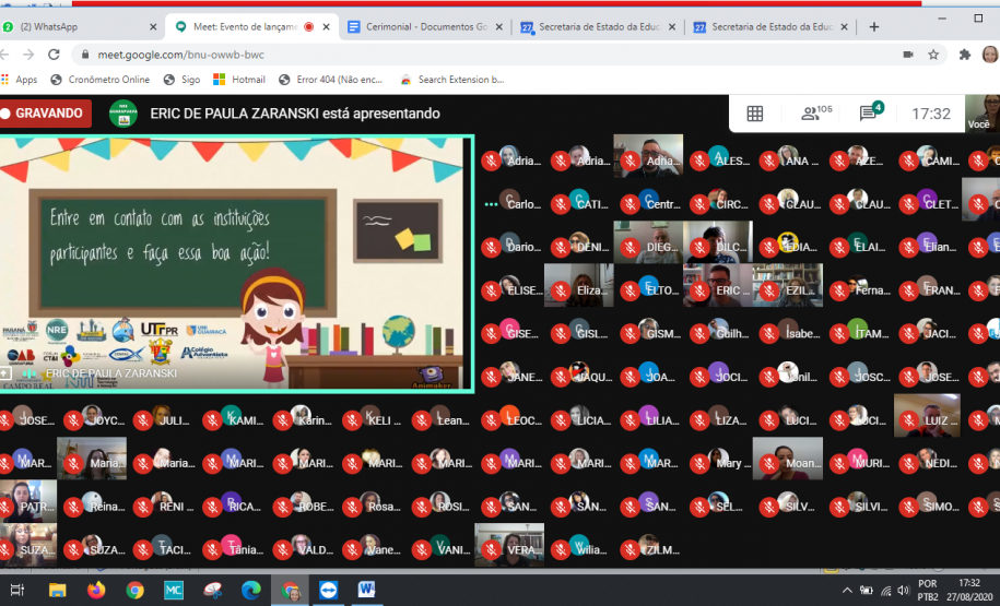 Lançamento do Projeto Conectando Solidariedade