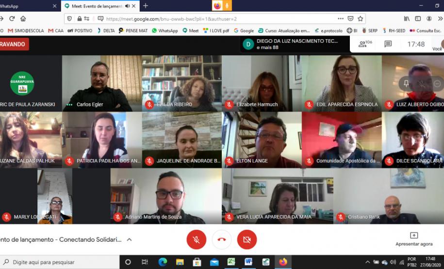 Lançamento do Projeto Conectando Solidariedade