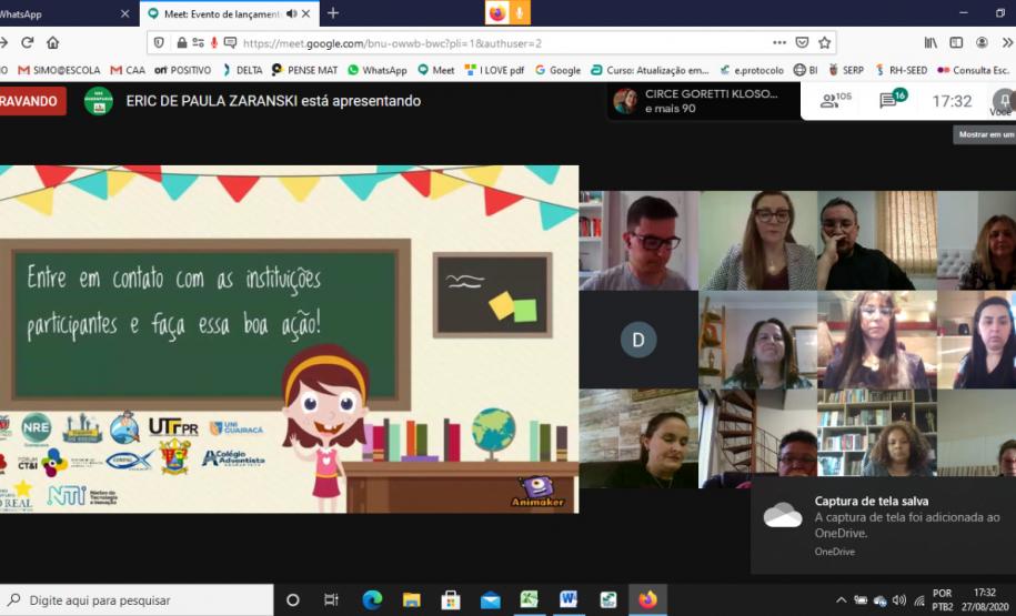 Lançamento do Projeto Conectando Solidariedade