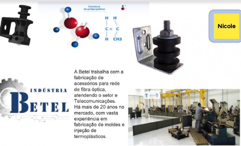 Trabalho de pesquisa sobre as Indústrias de Polímeros mais importantes do Brasil com o Google Jambord.